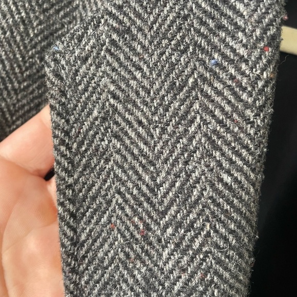 Vintage The Sovereign Men’s Suit Jacket Sport coat Blazer wool herringbone lined - Picture 4 of 12